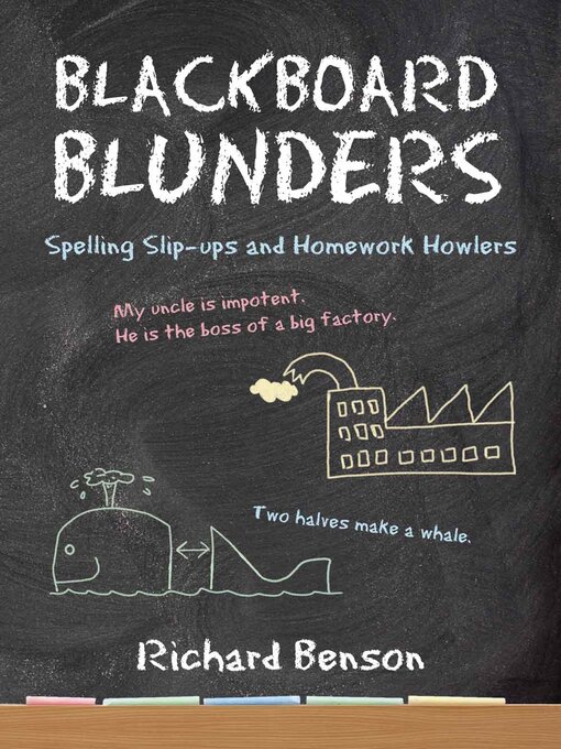 Title details for Blackboard Blunders by Richard Benson - Available